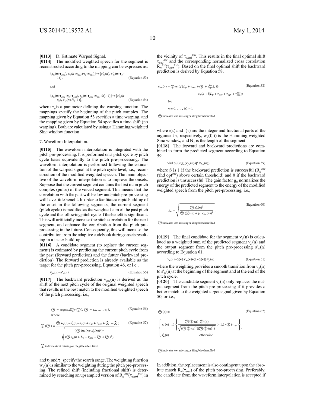 SPEECH CODING SYSTEM AND METHOD USING BI-DIRECTIONAL MIRROR-IMAGE     PREDICTED PULSES - diagram, schematic, and image 26