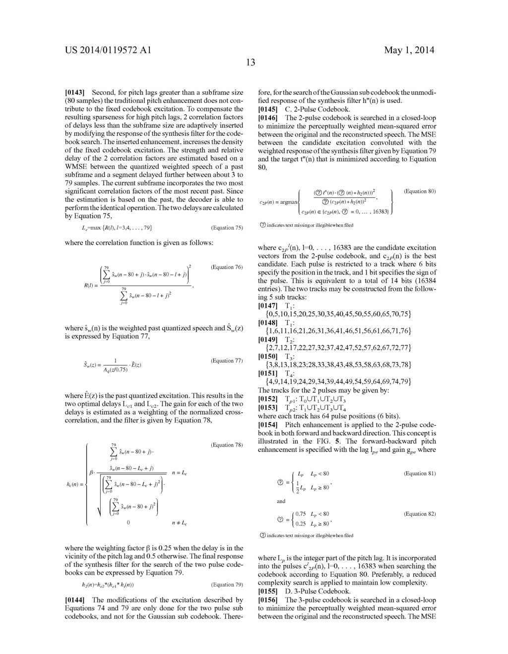 SPEECH CODING SYSTEM AND METHOD USING BI-DIRECTIONAL MIRROR-IMAGE     PREDICTED PULSES - diagram, schematic, and image 29