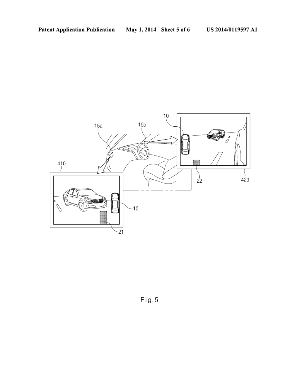 APPARATUS AND METHOD FOR TRACKING THE POSITION OF A PERIPHERAL VEHICLE - diagram, schematic, and image 06