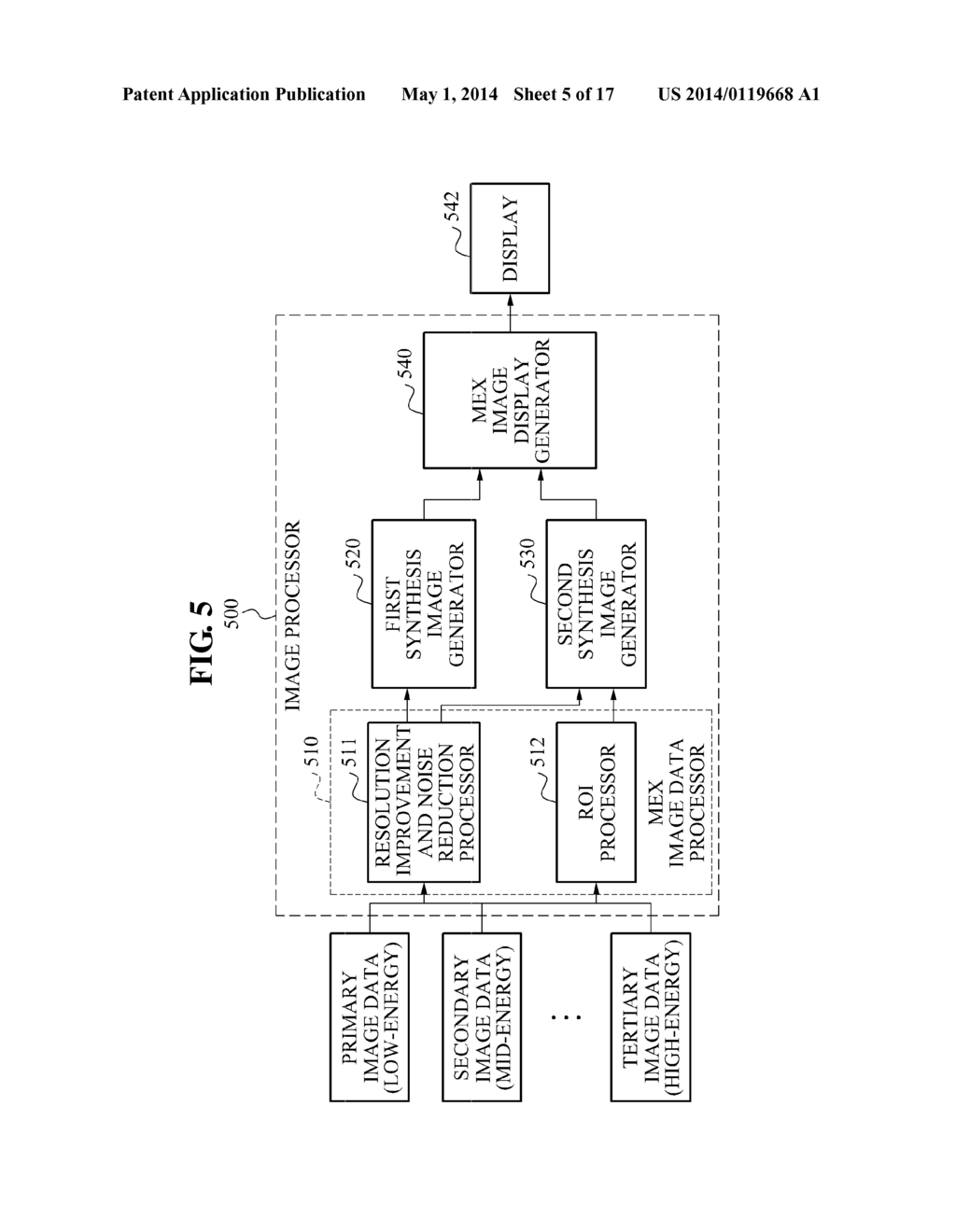 MEDICAL IMAGE PROCESSING APPARATUS AND METHOD FOR SYNTHESIZING AND     DISPLAYING MEDICAL IMAGE GENERATED USING MULTI-ENERGY X-RAY - diagram, schematic, and image 06