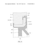 DUST-PROOF HOUSING DEVICE FOR AN ASSEMBLY AND BEARING ASSEMBLY INCLUDING     THE SAME diagram and image