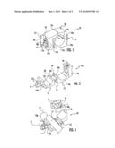 STRAIN RELIEF DEVICE FOR CABLES AND FIBER OPTIC DISTRIBUTION DEVICE diagram and image