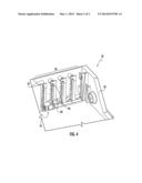 STRAIN RELIEF DEVICE FOR CABLES AND FIBER OPTIC DISTRIBUTION DEVICE diagram and image