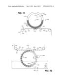 TONER FIXER IMPINGING HEATING LIQUID ONTO BARRIER diagram and image