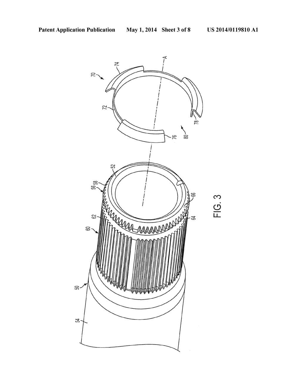 STEERING WHEEL SHAFT RETENTION MECHANISM ASSEMBLY AND SERVICE TOOL - diagram, schematic, and image 04