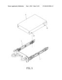 FIXING STRUCUTRE OF DATA ACCESS DEVICE AND FIXING CASE diagram and image