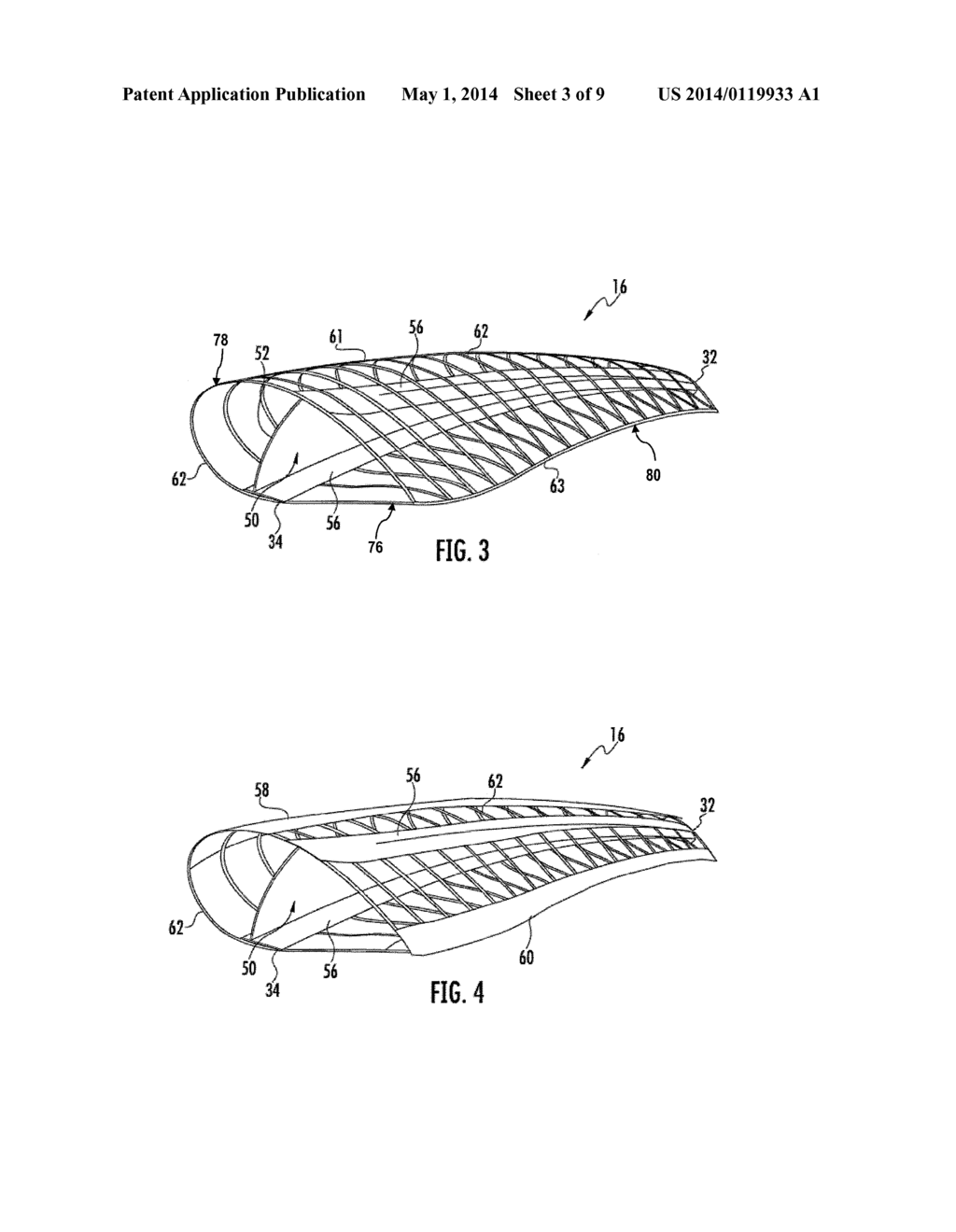 WIND TURBINE ROTOR BLADE WITH FABRIC SKIN AND ASSOCIATED ATTACHMENT METHOD - diagram, schematic, and image 04