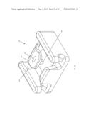 ORTHODONTIC APPLIANCE WITH SNAP FITTED, NON-SLIDING ARCHWIRE diagram and image