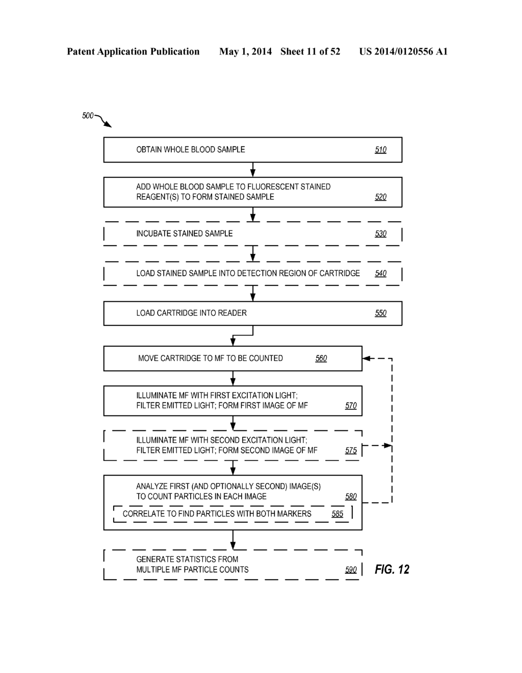 Particle Identification System, Cartridge And Associated Methods - diagram, schematic, and image 12