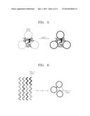 NUCLEIC ACID STRUCTURE COMPLEX INCLUDING NUCLEIC ACIDS, RAMAN-ACTIVE     MOLECULES, AND METAL PARTICLES, METHOD OF PREPARING THE SAME, AND METHOD     OF DETECTING TARGET MATERIAL BY USING THE NUCLEIC ACID STRUCTURE COMPLEX diagram and image