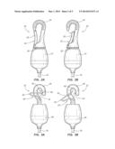 Hook Assemblies for Exercise Machines, Exercise Machines Including Such     Hook Assemblies, and Related Methods diagram and image