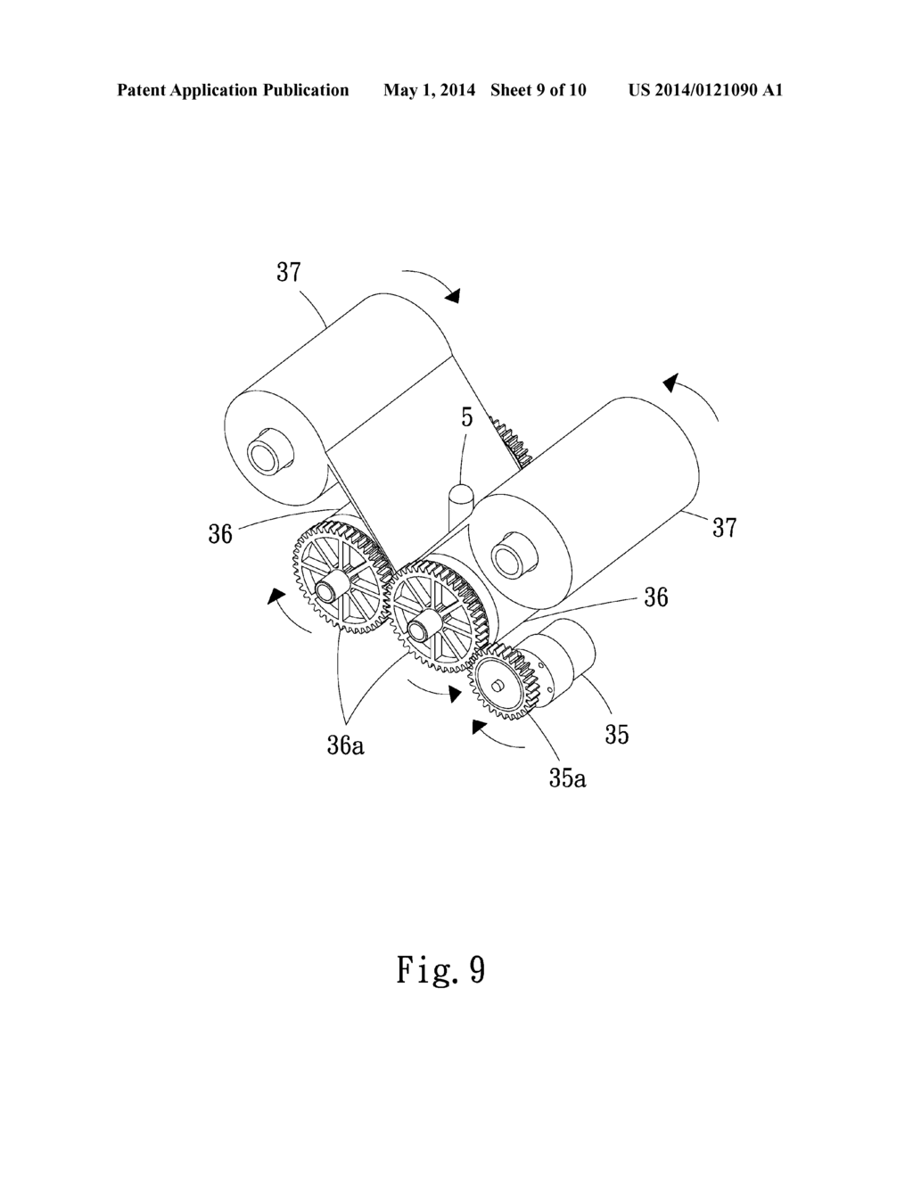 Sensor-based gear device for sealing used feminine hygiene articles - diagram, schematic, and image 10