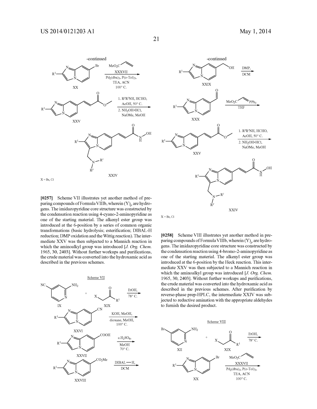 IMIDAZO[1,2-a]PYRIDINE DERIVATIVES: PREPARATION AND PHARMACEUTICAL     APPLICATIONS - diagram, schematic, and image 22