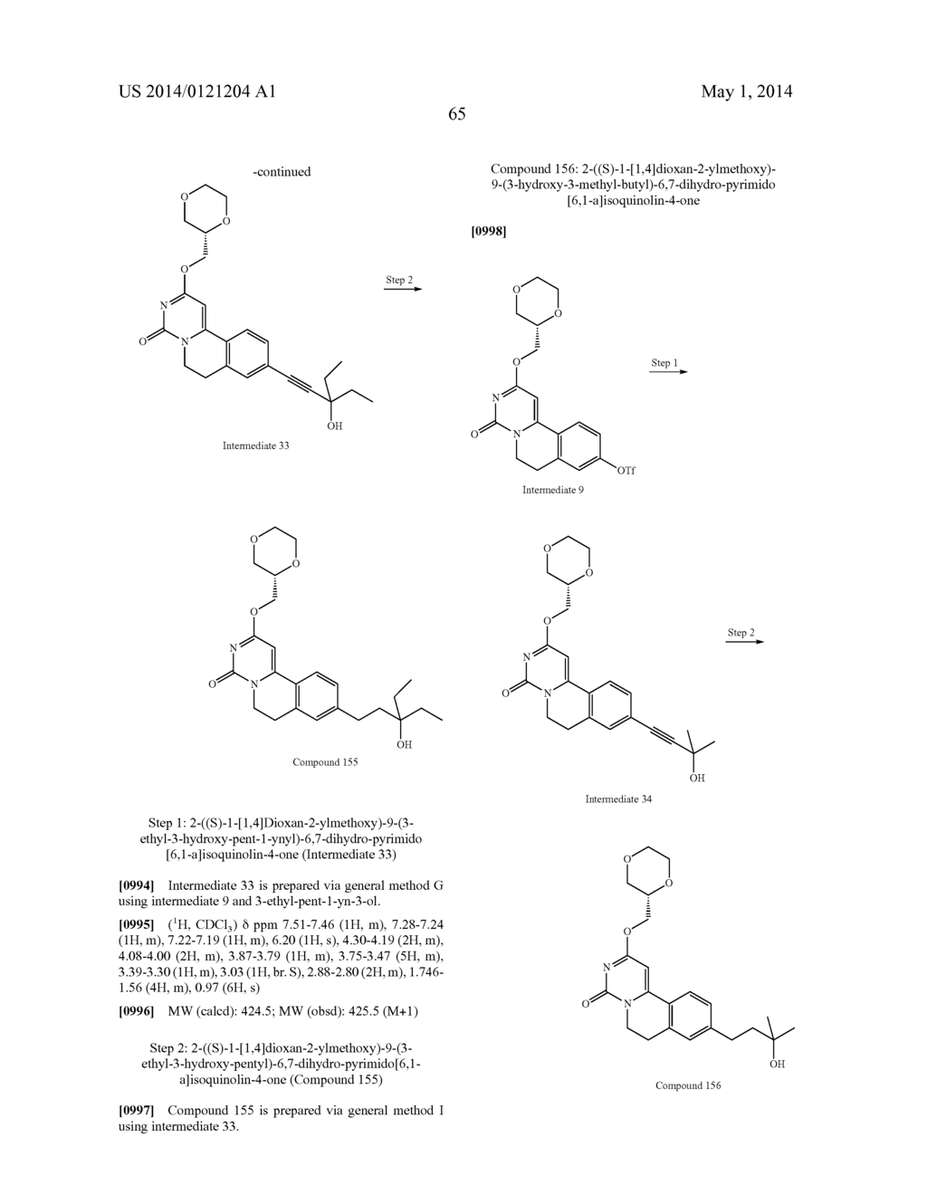 NOVEL DIHYDROPYRIMIDINOISOQUINOLINONES AND PHARMACEUTICAL COMPOSITIONS     THEREOF FOR THE TREATMENT OF INFLAMMATORY DISORDERS. - diagram, schematic, and image 66