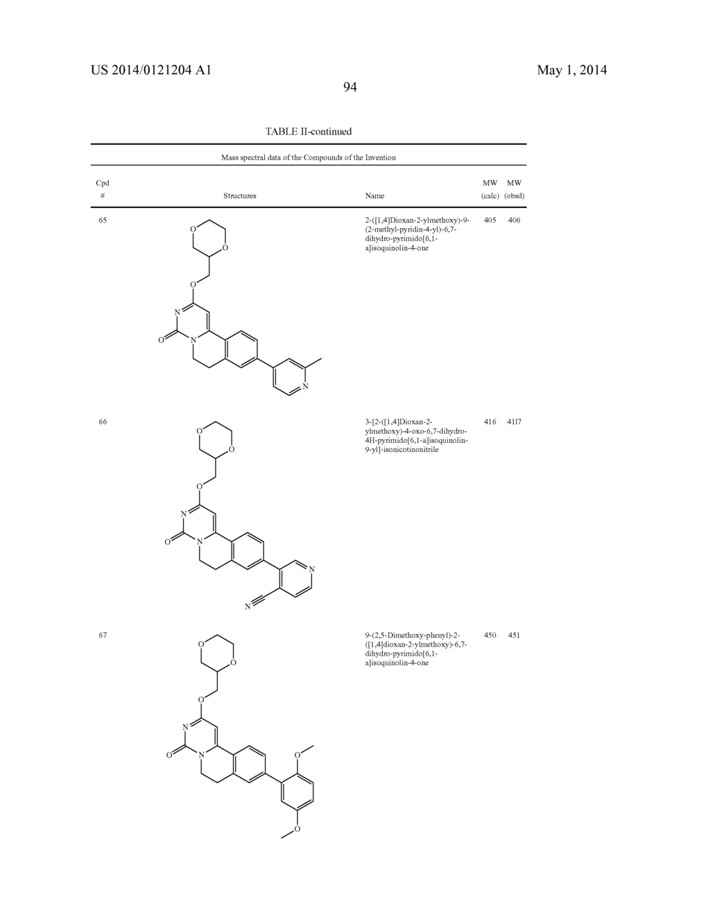 NOVEL DIHYDROPYRIMIDINOISOQUINOLINONES AND PHARMACEUTICAL COMPOSITIONS     THEREOF FOR THE TREATMENT OF INFLAMMATORY DISORDERS. - diagram, schematic, and image 95