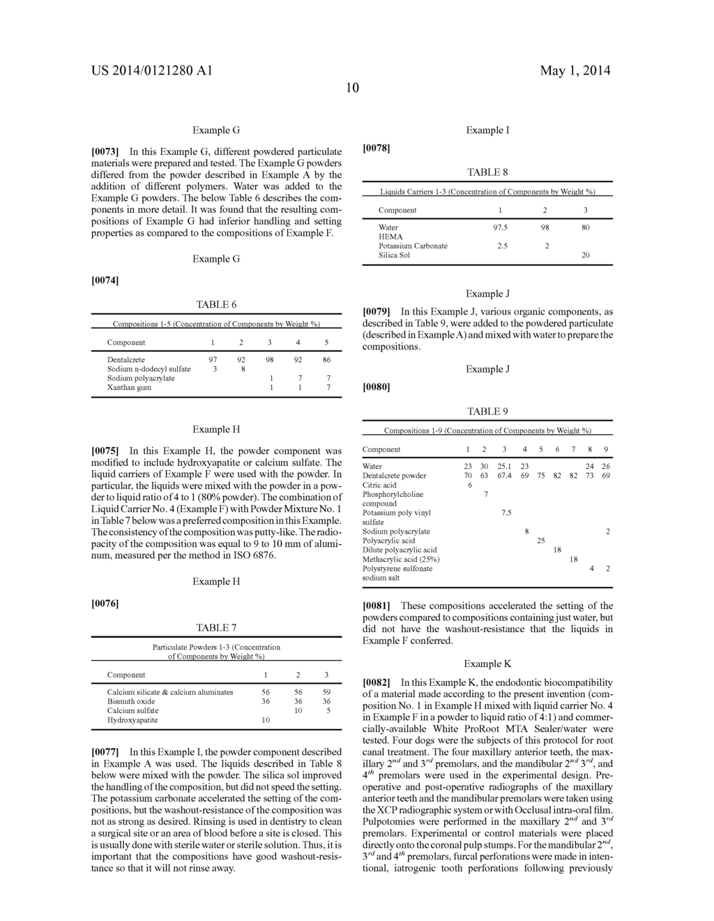 METHODS OF TREATMENT OF THE DENTAL PULP AND FILLING ROOT CANALS USING     WATER-BASED MATERIAL - diagram, schematic, and image 13