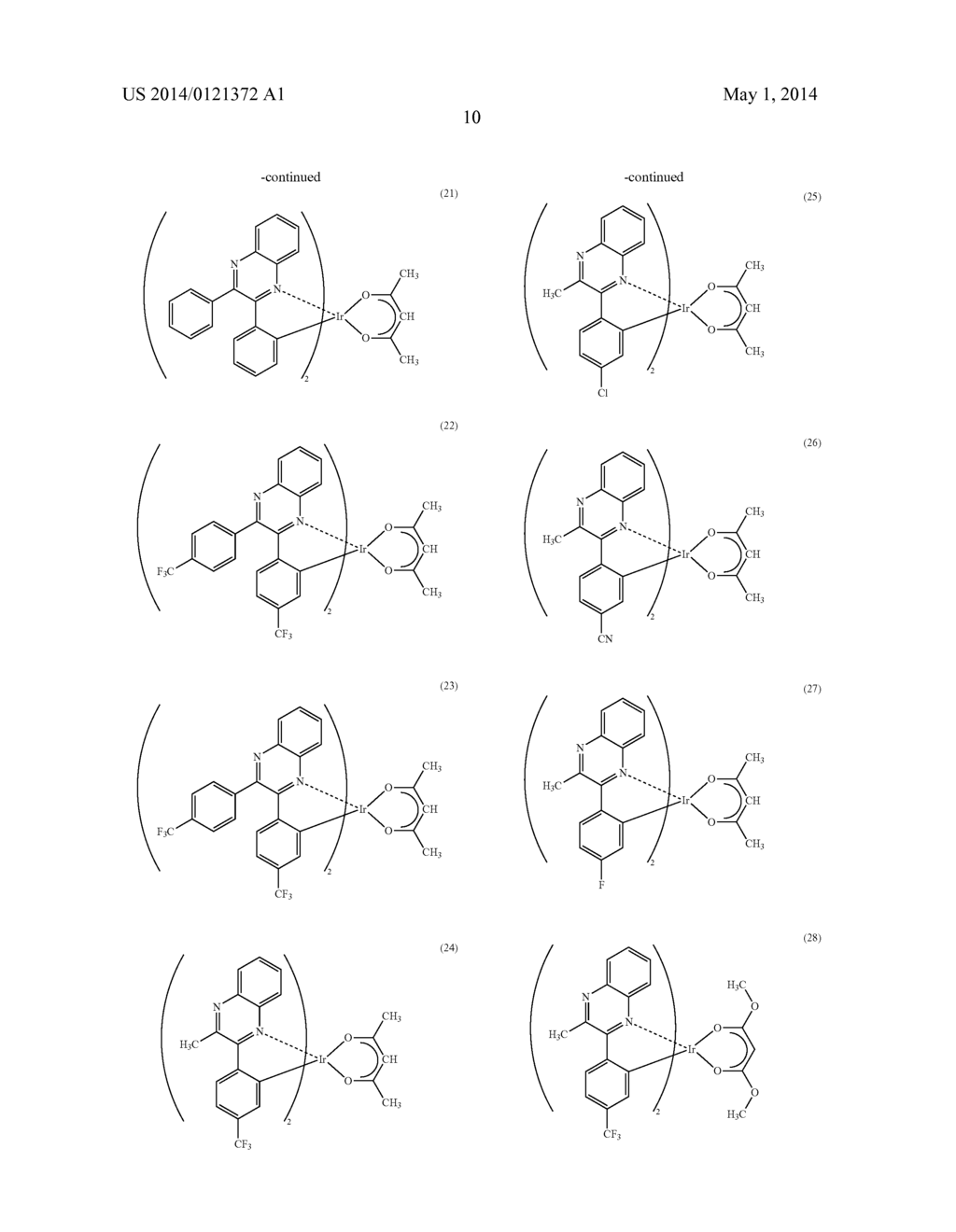 ORGANOMETAL COMPLEX AND LIGHT-EMITTING ELEMENT USING THE SAME - diagram, schematic, and image 21