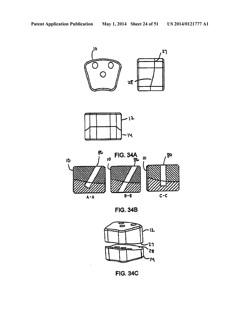 Multi-Piece Intervertebral Implants - diagram, schematic, and image 25