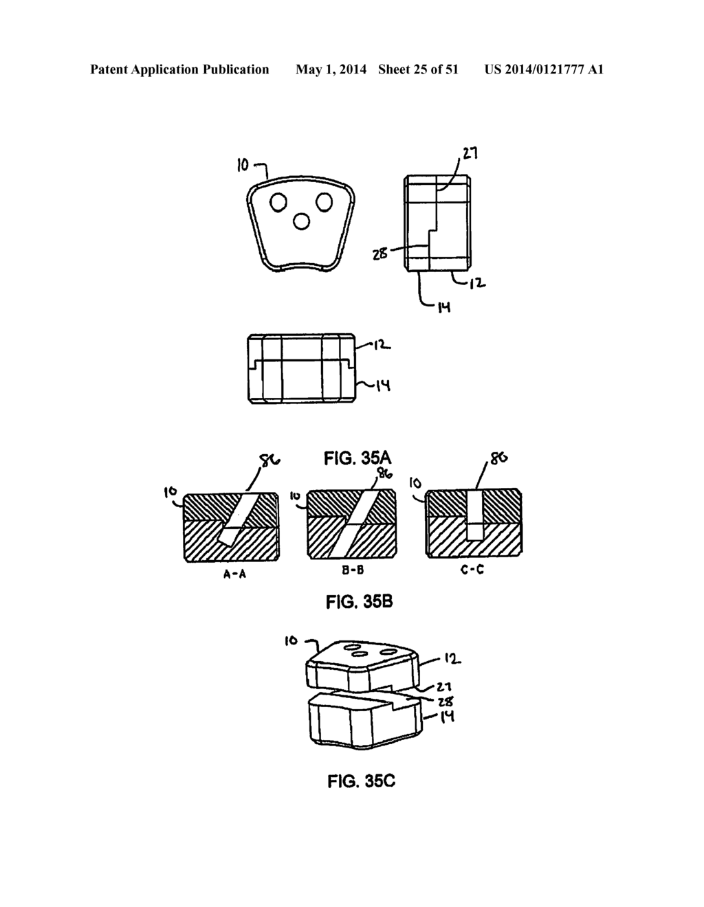 Multi-Piece Intervertebral Implants - diagram, schematic, and image 26