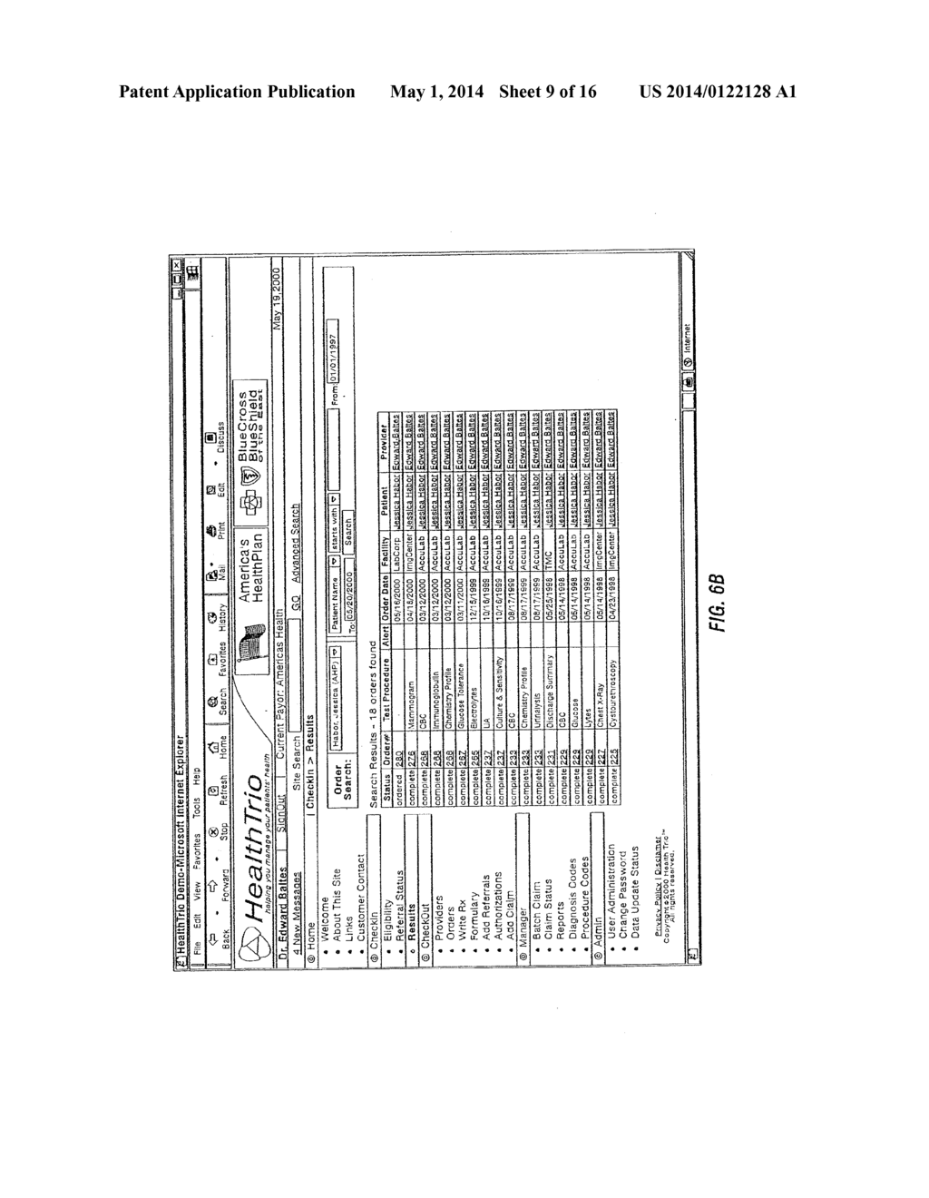 SYSTEM FOR COMMUNICATION OF HEALTH CARE DATA - diagram, schematic, and image 10