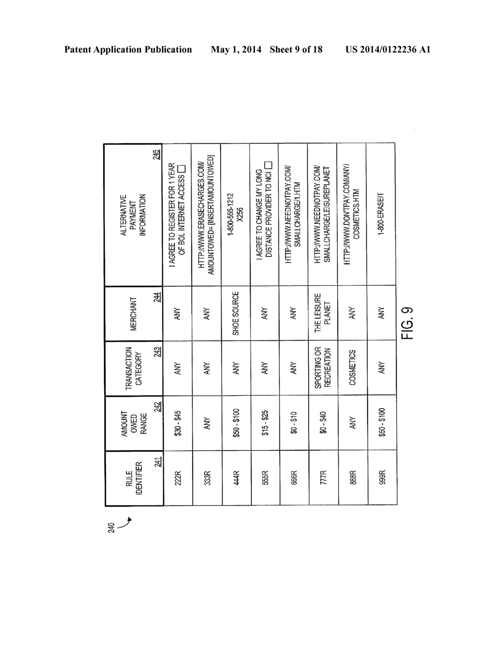 SYSTEM FOR PROVIDING OFFERS USING A BILLING STATEMENT - diagram, schematic, and image 10