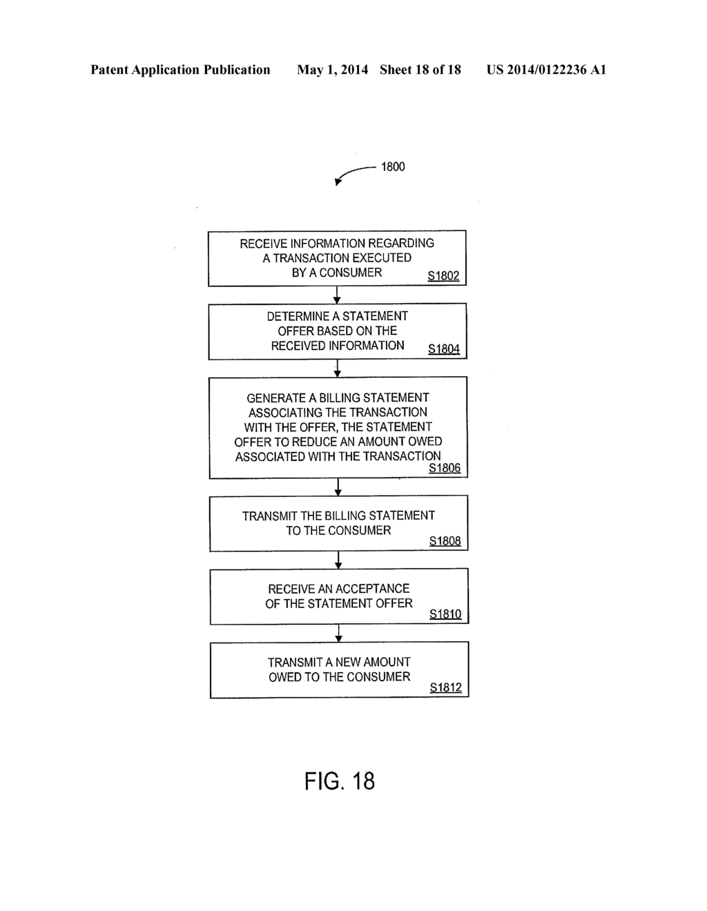 SYSTEM FOR PROVIDING OFFERS USING A BILLING STATEMENT - diagram, schematic, and image 19