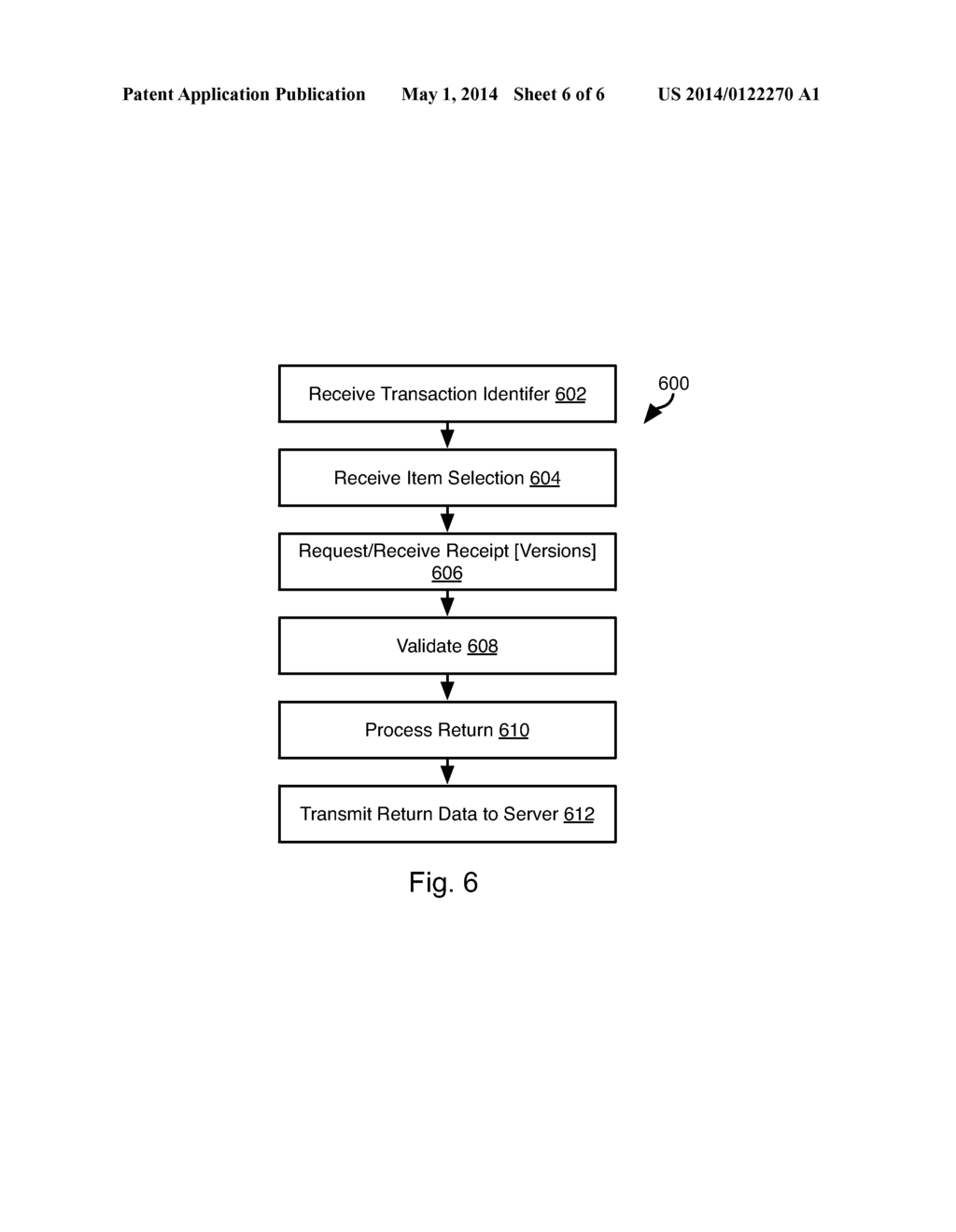 MANAGING RETURNS USING ELECTRONIC RECEIPTS - diagram, schematic, and image 07