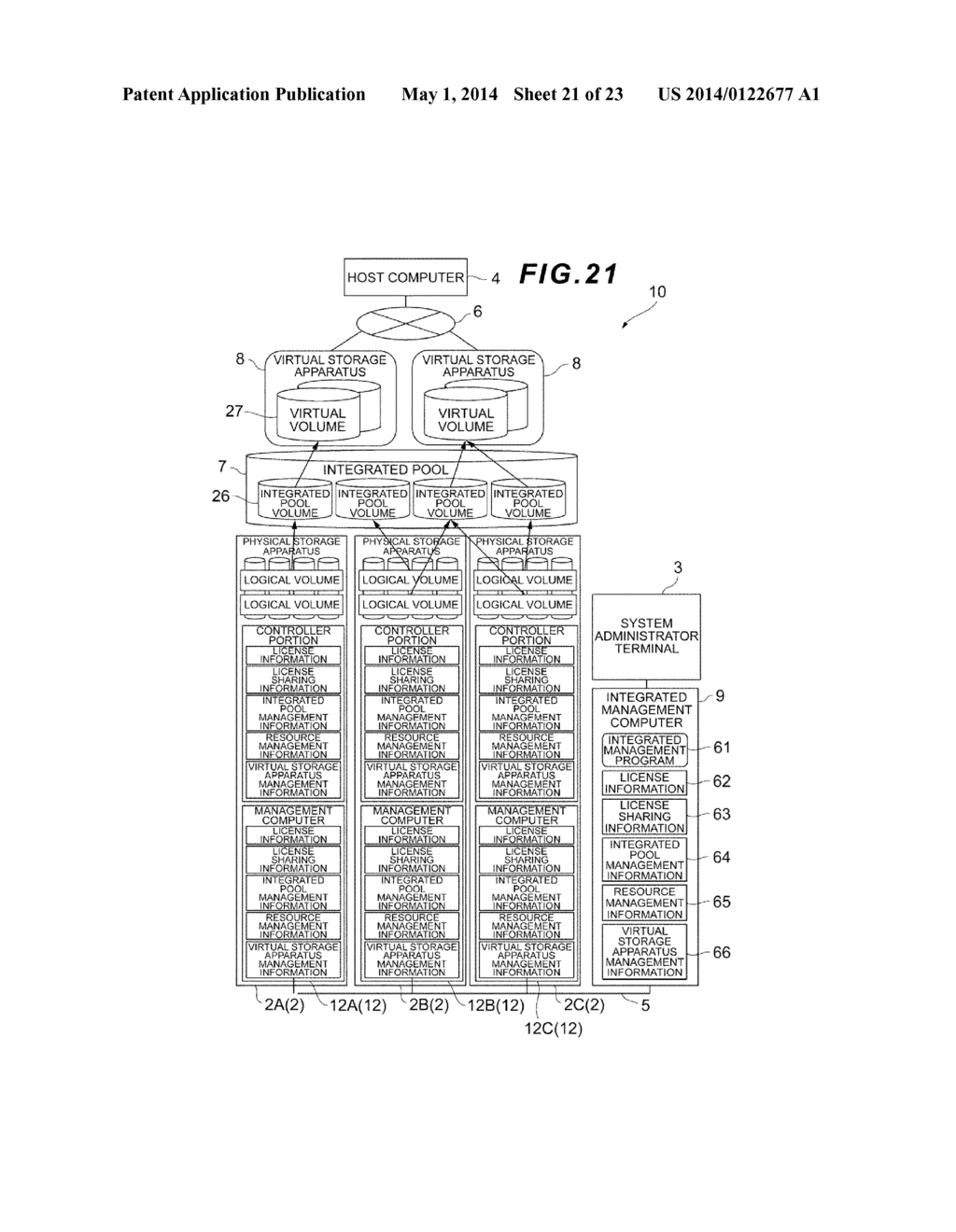 STORAGE SYSTEM AND LICENSE MANAGEMENT METHOD - diagram, schematic, and image 22