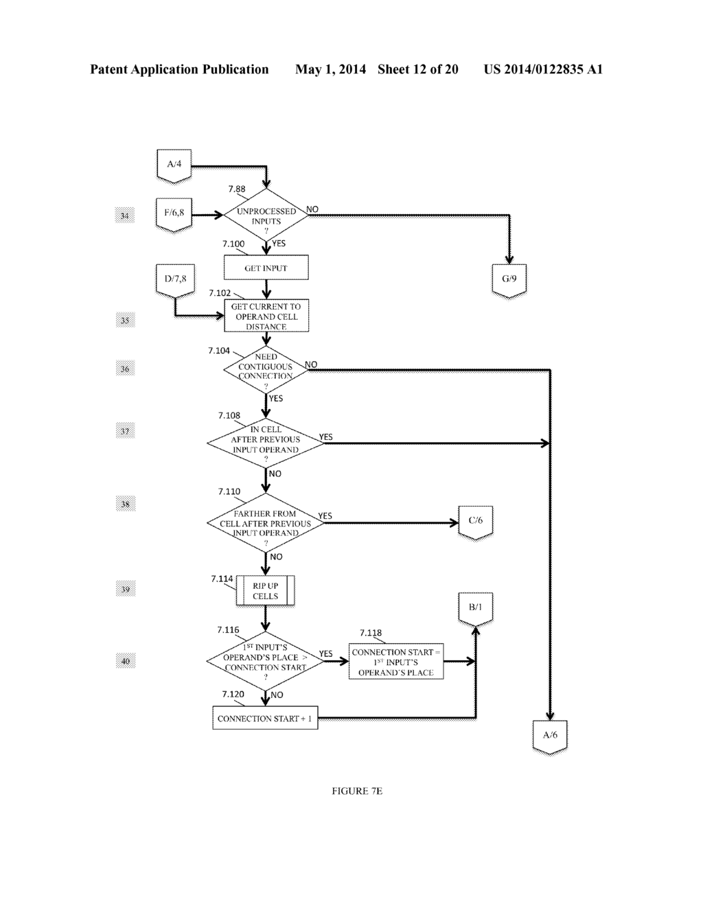 METHOD OF PLACEMENT AND ROUTING IN A RECONFIGURATION OF A DYNAMICALLY     RECONFIGURABLE PROCESSOR - diagram, schematic, and image 13