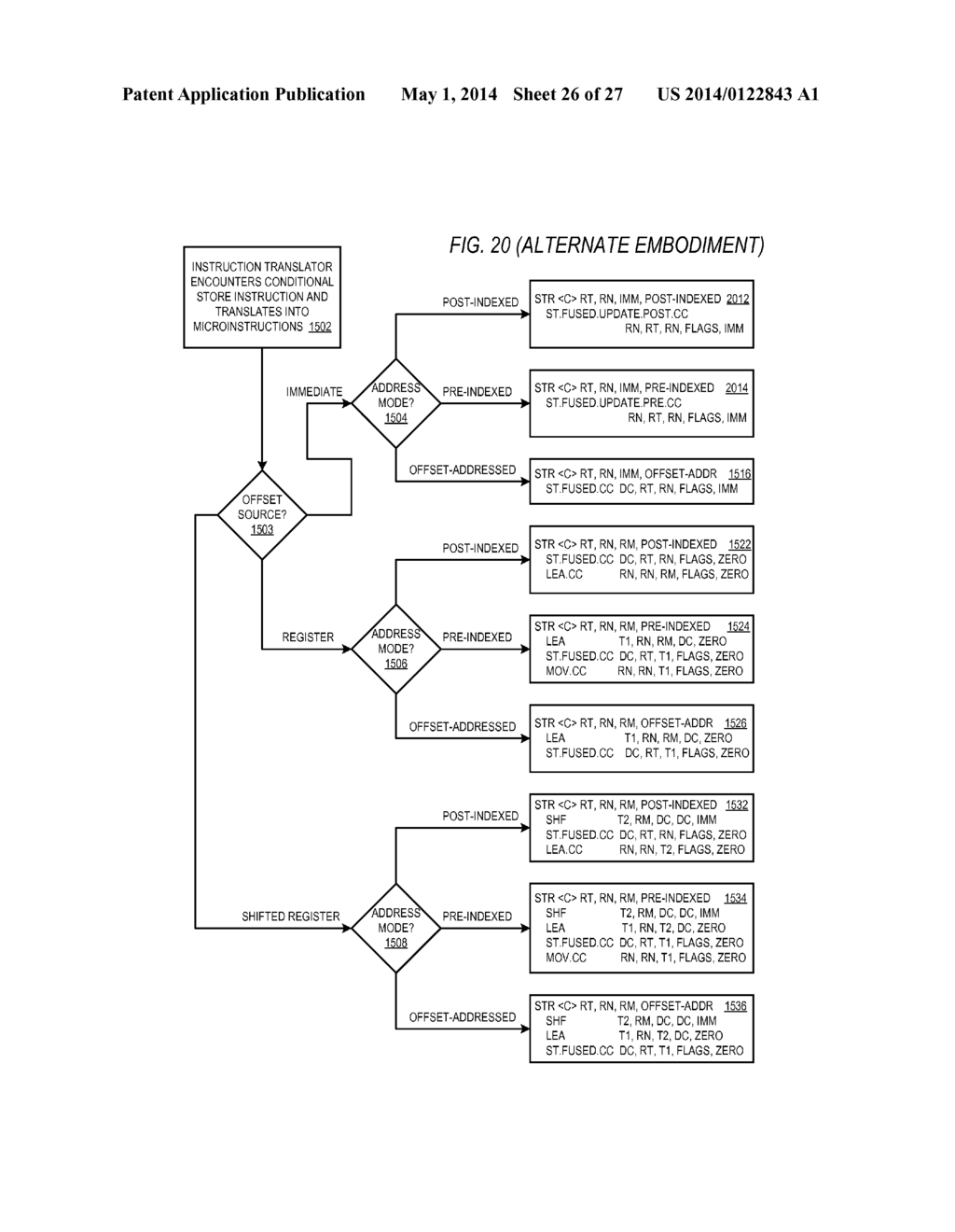 CONDITIONAL STORE INSTRUCTIONS IN AN OUT-OF-ORDER EXECUTION MICROPROCESSOR - diagram, schematic, and image 31