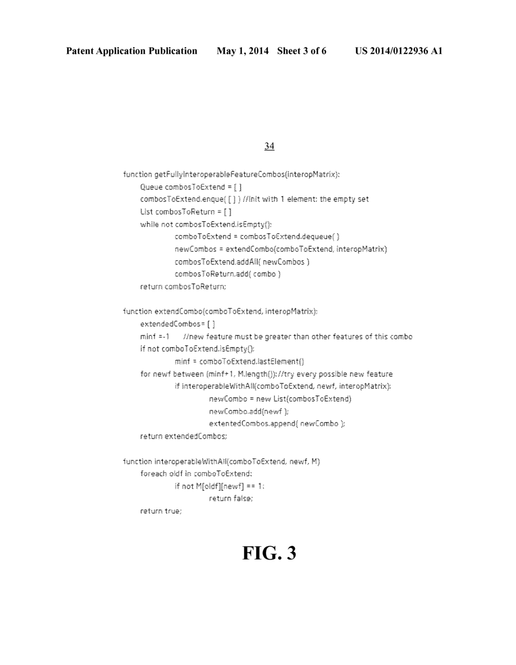 AUTOMATED TOP DOWN PROCESS TO MINIMIZE TEST CONFIGURATIONS FOR     MULTI-FEATURE PRODUCTS - diagram, schematic, and image 04