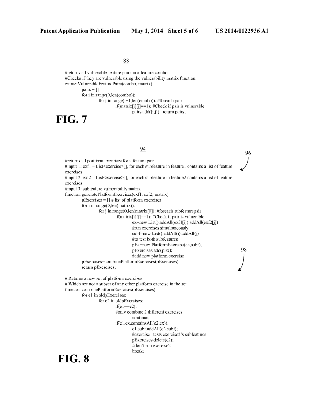 AUTOMATED TOP DOWN PROCESS TO MINIMIZE TEST CONFIGURATIONS FOR     MULTI-FEATURE PRODUCTS - diagram, schematic, and image 06