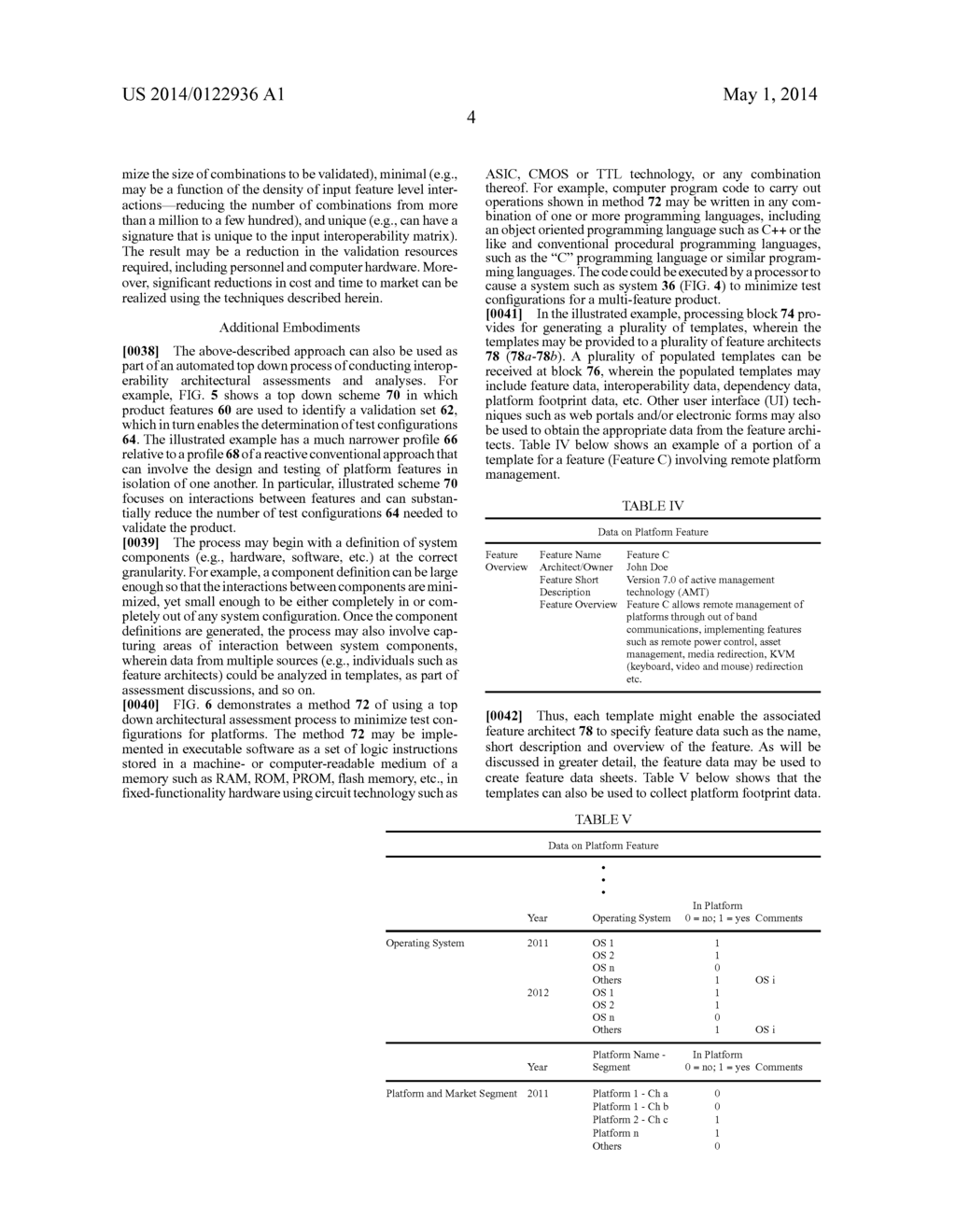 AUTOMATED TOP DOWN PROCESS TO MINIMIZE TEST CONFIGURATIONS FOR     MULTI-FEATURE PRODUCTS - diagram, schematic, and image 11