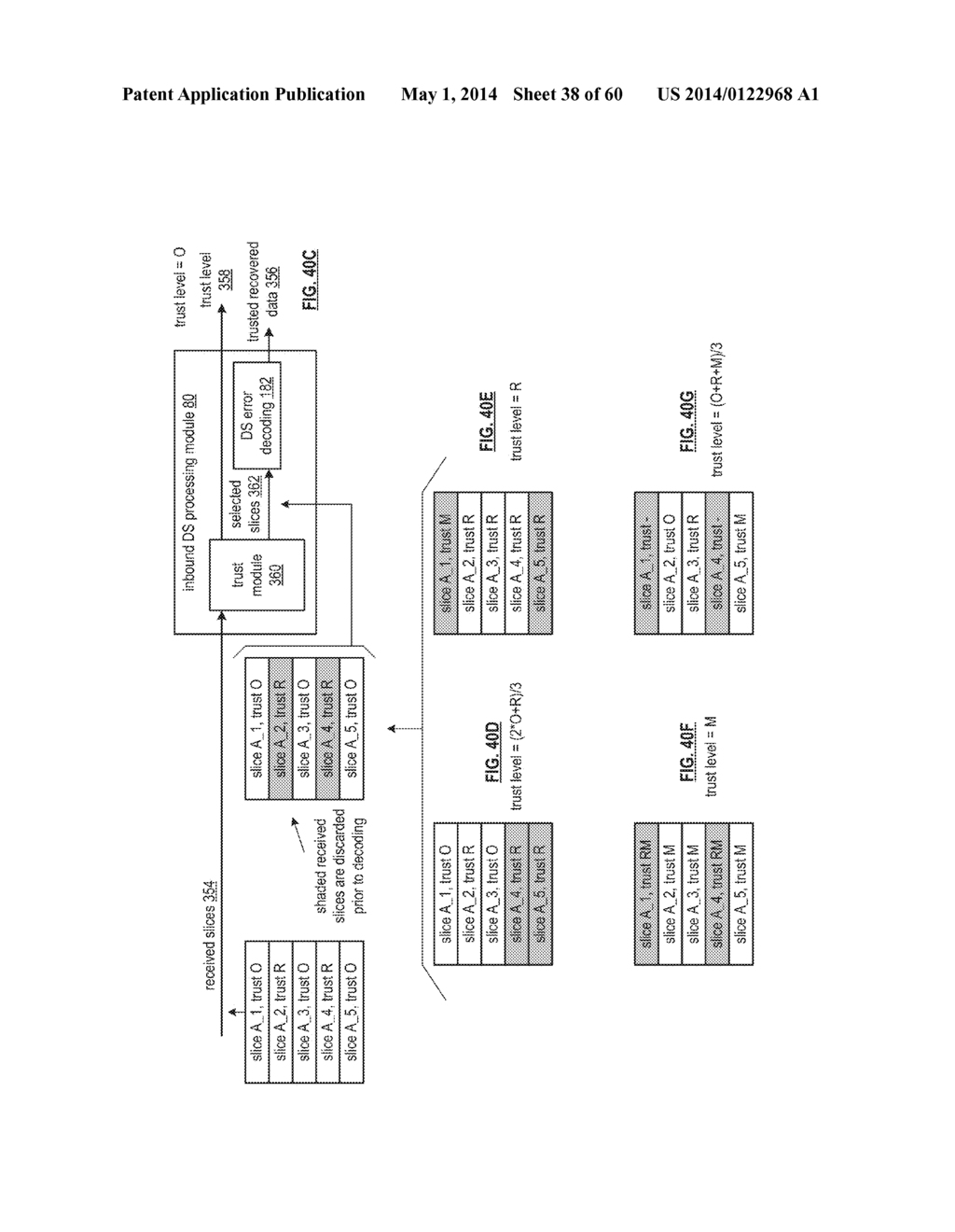 THRESHOLD DECODING OF DATA BASED ON TRUST LEVELS - diagram, schematic, and image 39