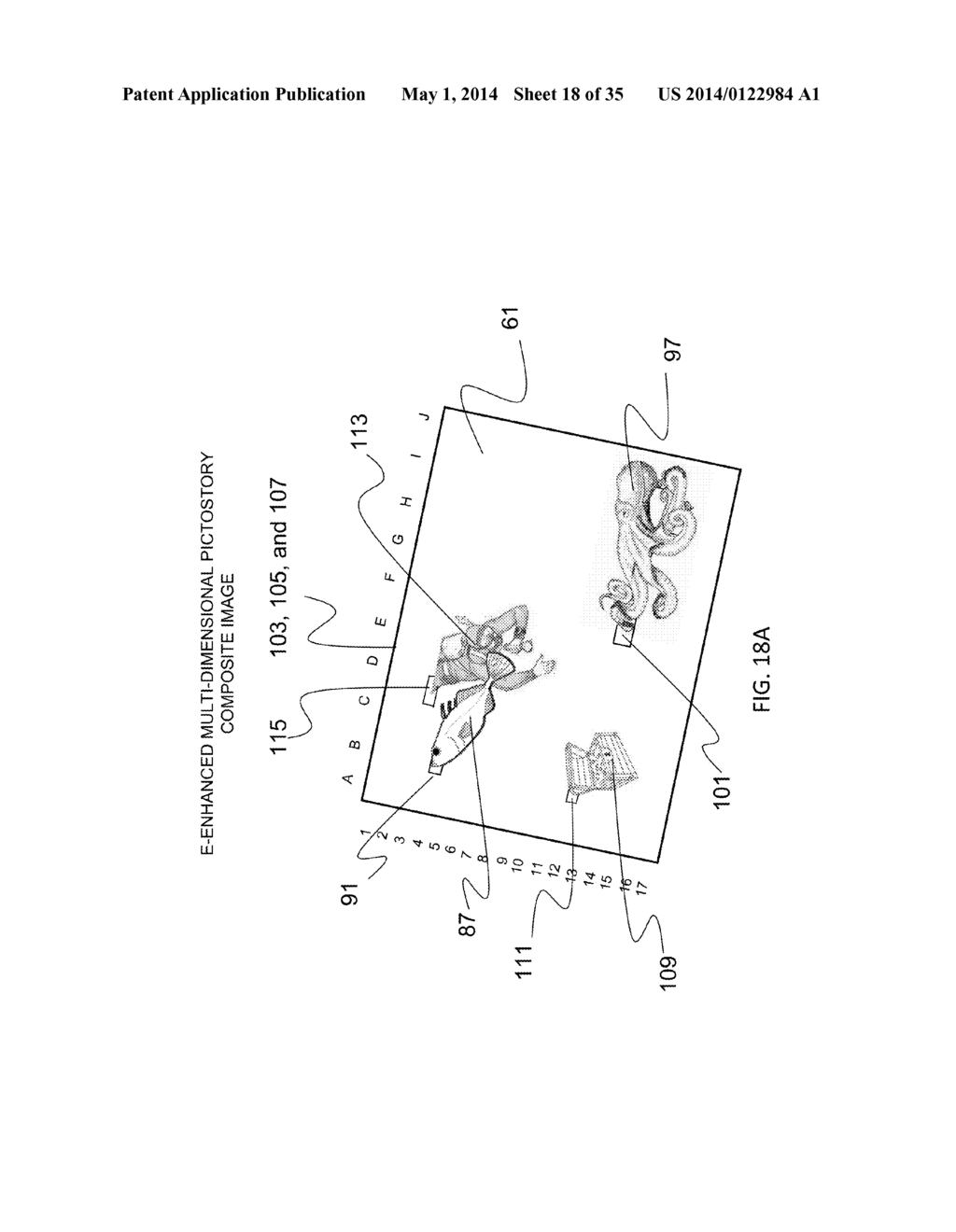 SYSTEM AND METHOD FOR THE CREATION OF AN E-ENHANCED MULTI-DIMENSIONAL     PICTOSTORY USING PICTOOVERLAY TECHNOLOGY - diagram, schematic, and image 19