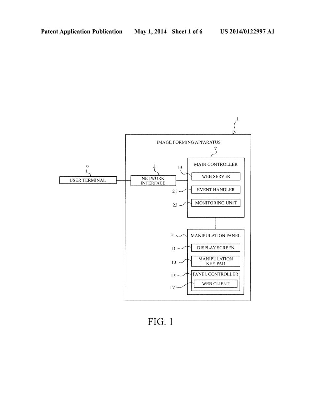 Image Forming Apparatus That Has a Server Function - diagram, schematic, and image 02