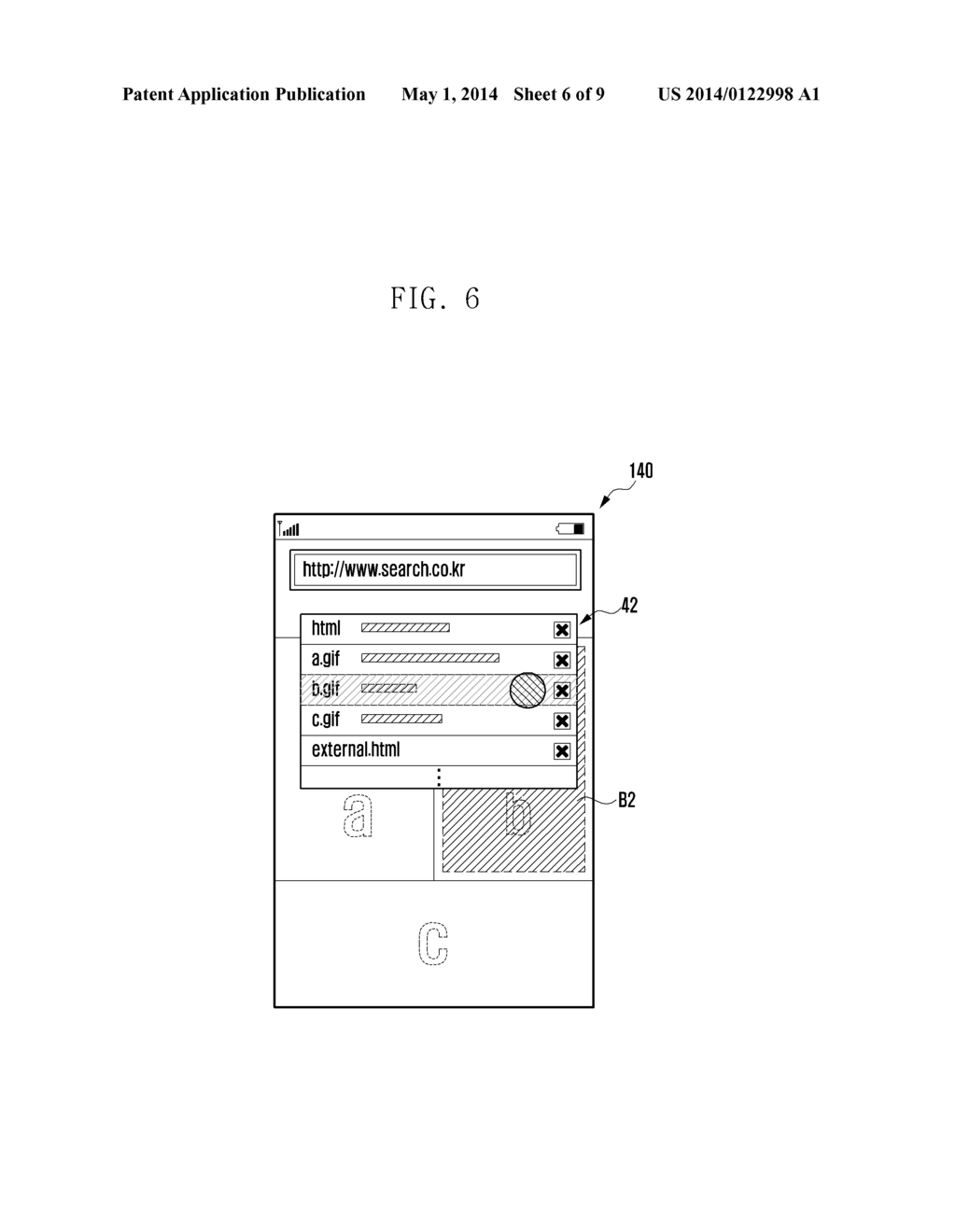 OBJECT BASED SERVER PAGE RECEPTION IN ELECTRONIC DEVICE - diagram, schematic, and image 07