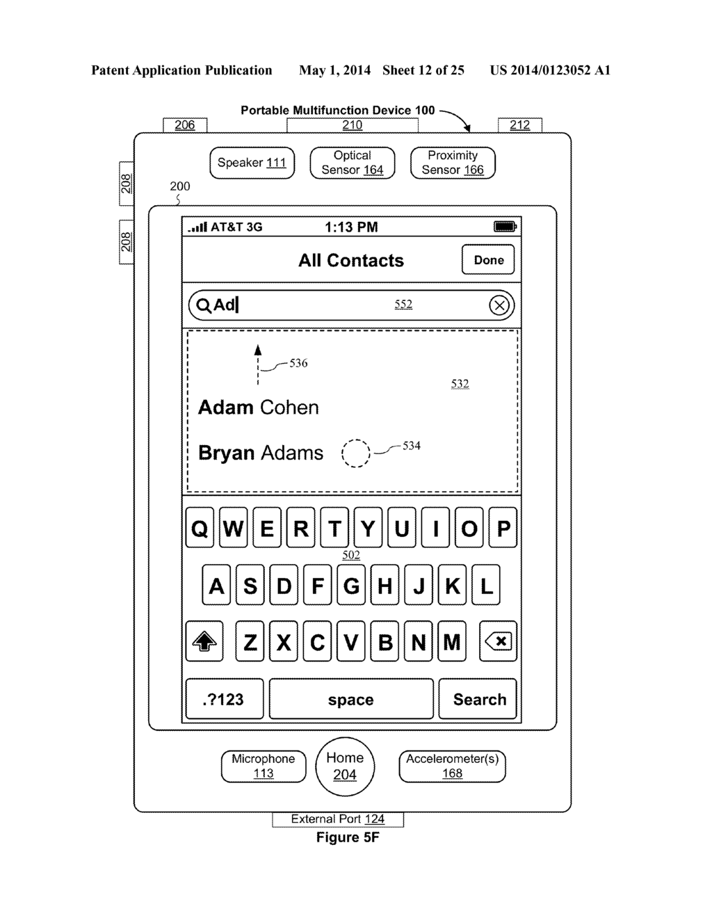 Smart Keyboard Management for a Multifunction Device with a Touch Screen     Display - diagram, schematic, and image 13
