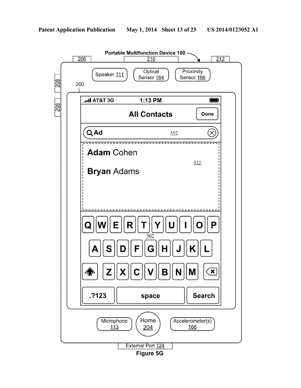 Smart Keyboard Management for a Multifunction Device with a Touch Screen     Display - diagram, schematic, and image 14