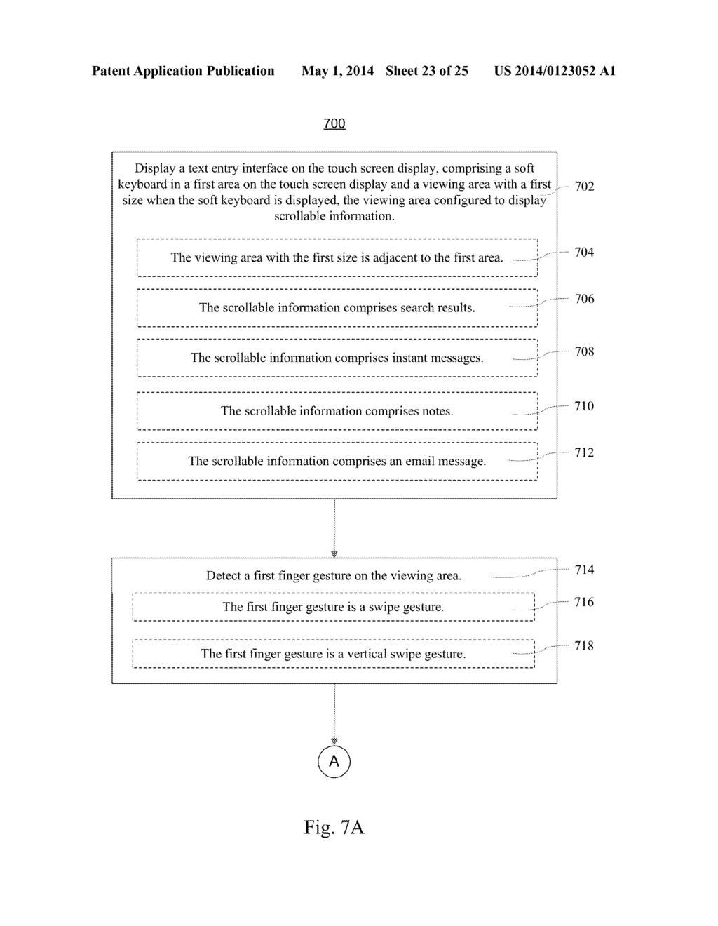 Smart Keyboard Management for a Multifunction Device with a Touch Screen     Display - diagram, schematic, and image 24