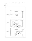 ELECTRONIC APPARATUS, DISPLAY METHOD, AND PROGRAM diagram and image