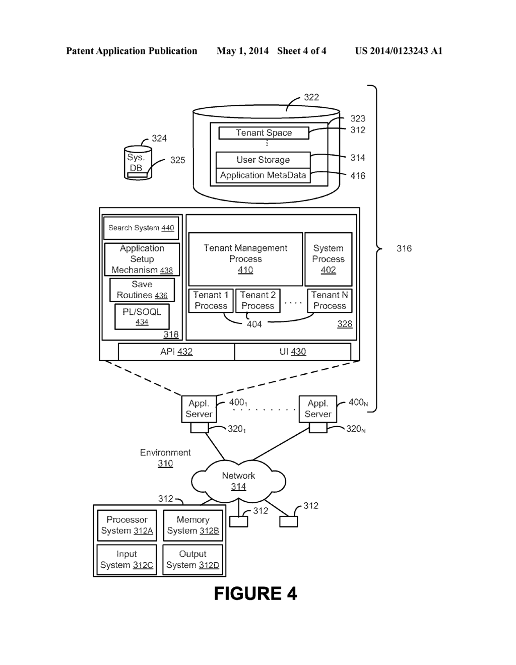 SYSTEM, METHOD AND COMPUTER PROGRAM PRODUCT FOR AUTHENTICATING AND     AUTHORIZING AN EXTERNAL ENTITY - diagram, schematic, and image 05