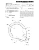 Apparatus for Use with a Helmet to Mitigate Condensation of Breath on a     Visor diagram and image