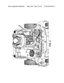 WALK POWER MOWER WITH FLOW CUTOFF BAFFLE CARRIED BY A SIDE DISCHARGE CHUTE diagram and image