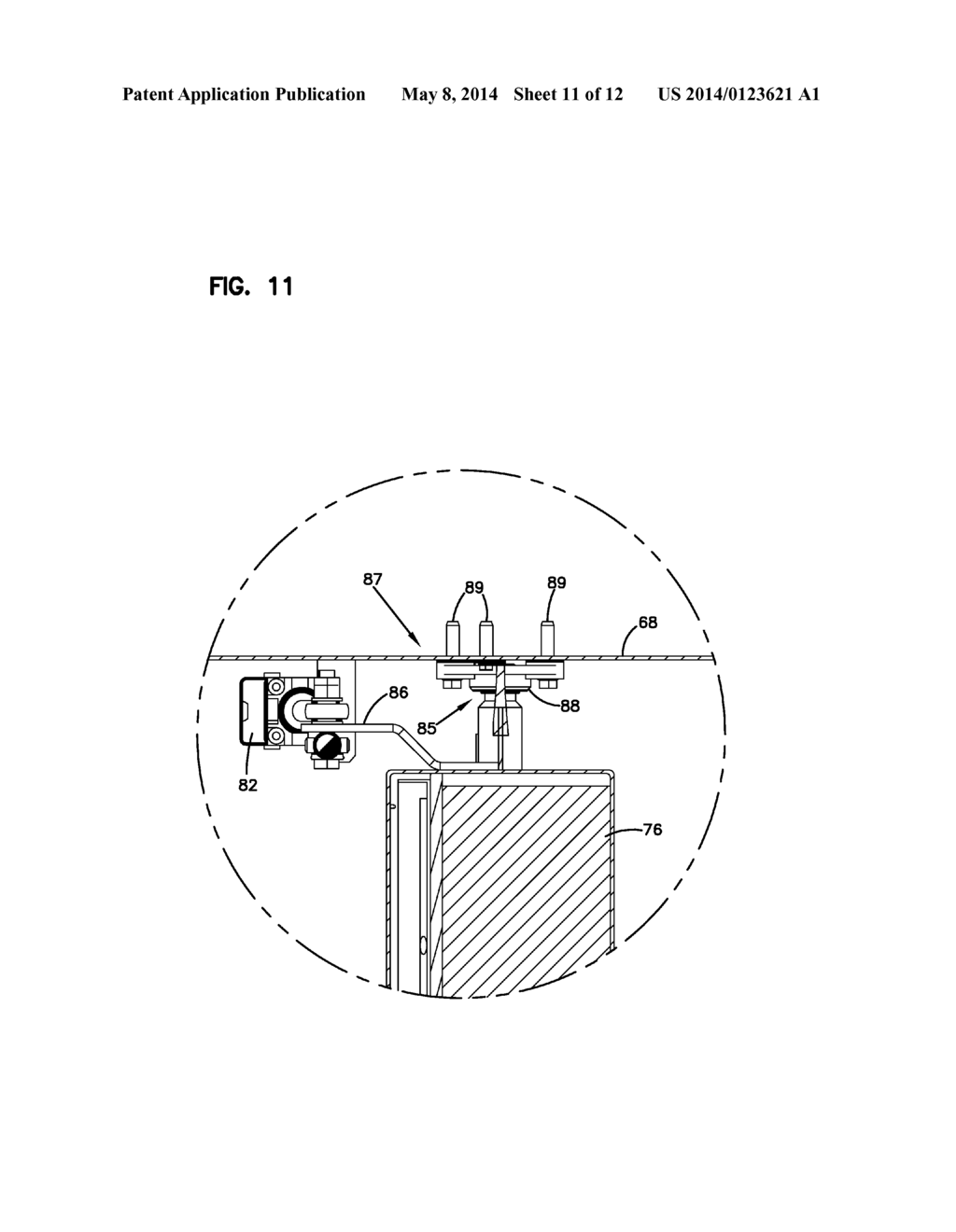 ACTUATED BYPASS HOOD FOR GAS TURBINE AIR INLET SYSTEM AND METHODS - diagram, schematic, and image 12