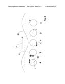 WAVE ENERGY CONVERTER COMPRISING VORTEX TRAIL-GUIDING DEVICE AND METHOD     FOR CONVERTING WAVE ENERGY diagram and image