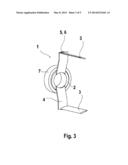 WAVE ENERGY CONVERTER COMPRISING VORTEX TRAIL-GUIDING DEVICE AND METHOD     FOR CONVERTING WAVE ENERGY diagram and image