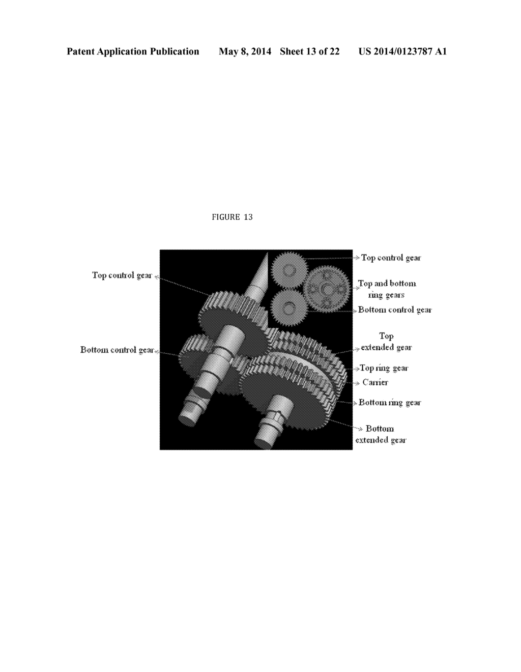 GEARED INFINITELY VARIABLE TRANSMISSION - diagram, schematic, and image 14