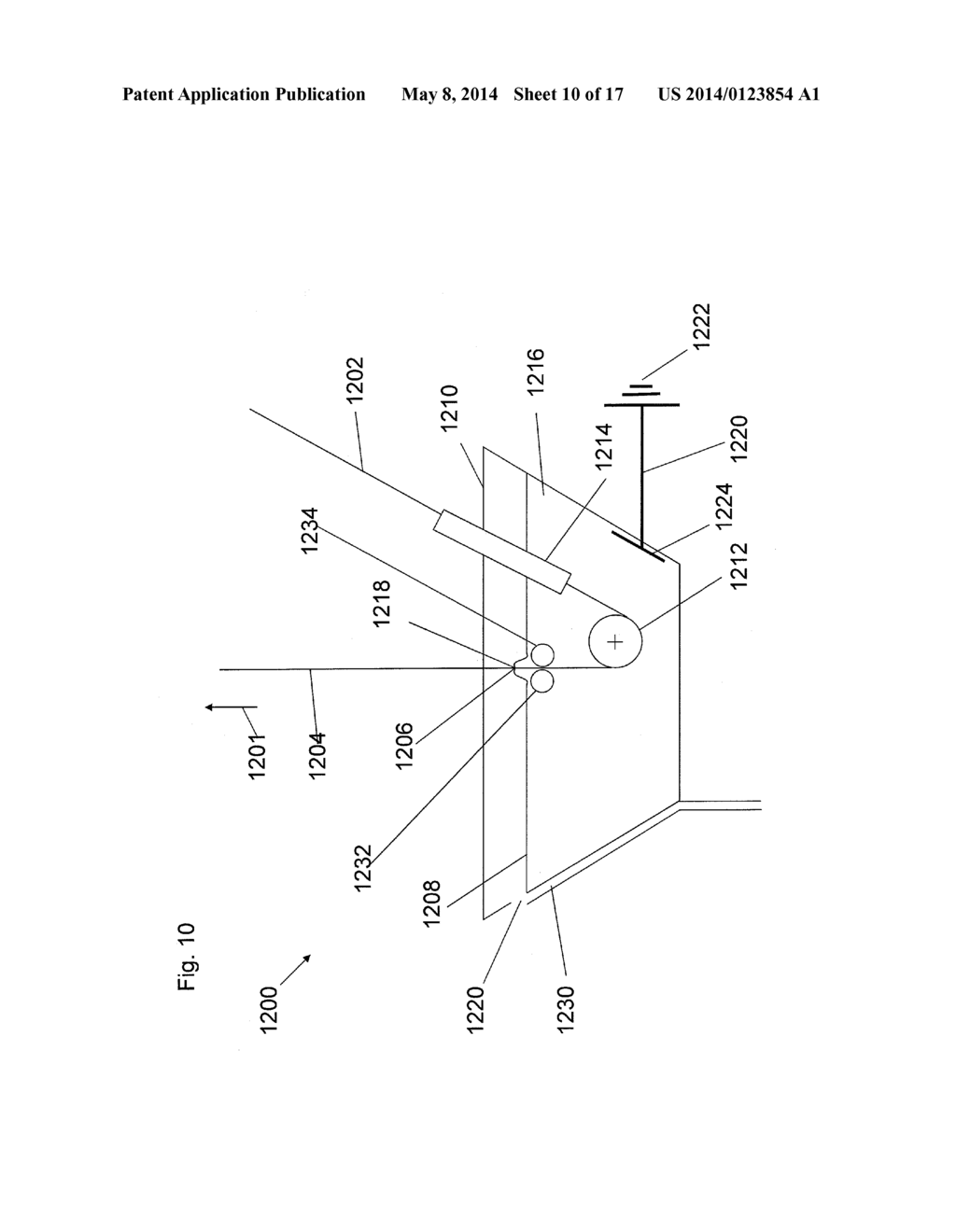 METHOD AND APPARATUS FOR ELECTRIC TREATMENT OF SUBSTRATES - diagram, schematic, and image 11