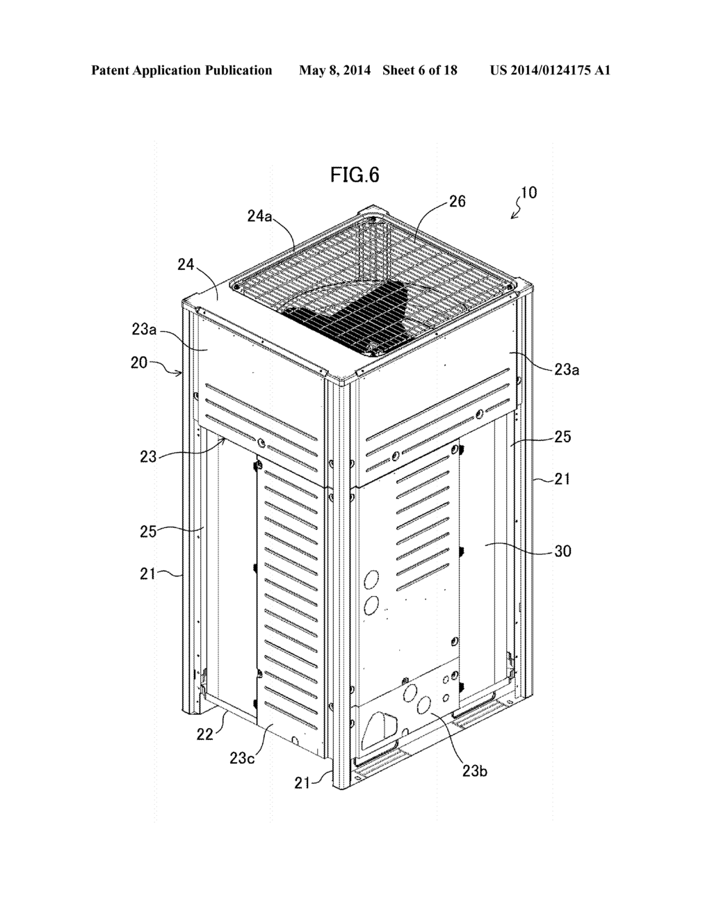 OUTDOOR UNIT OF REFRIGERATING APPARATUS - diagram, schematic, and image 07